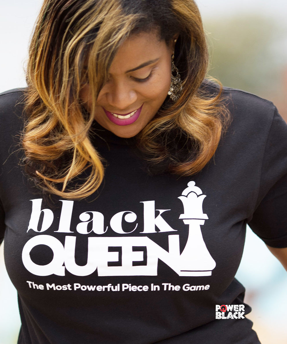 Black Queen The Most Powerful Piece In The Game' Men's T-Shirt