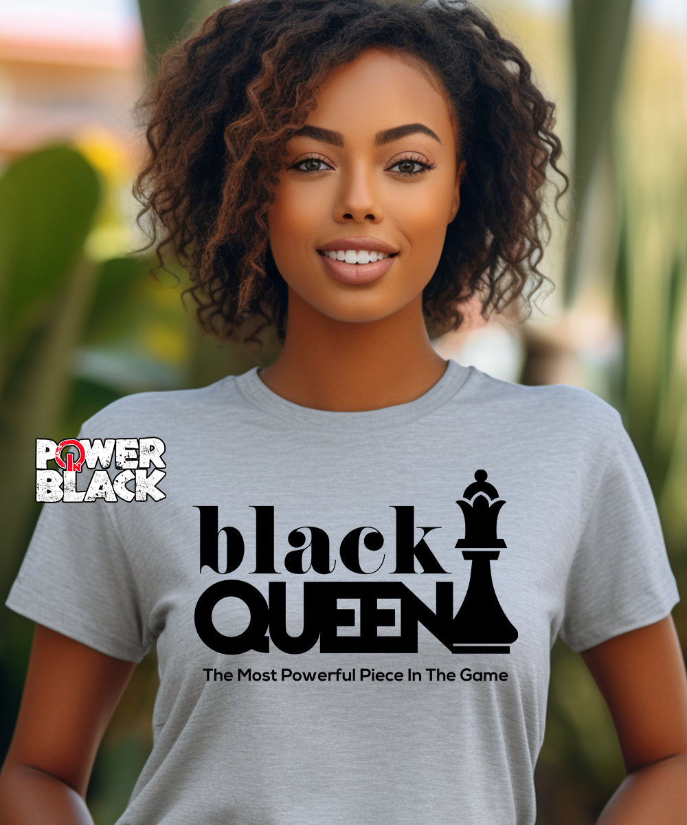 Black Queen The Most Powerful Piece In The Game' Men's T-Shirt