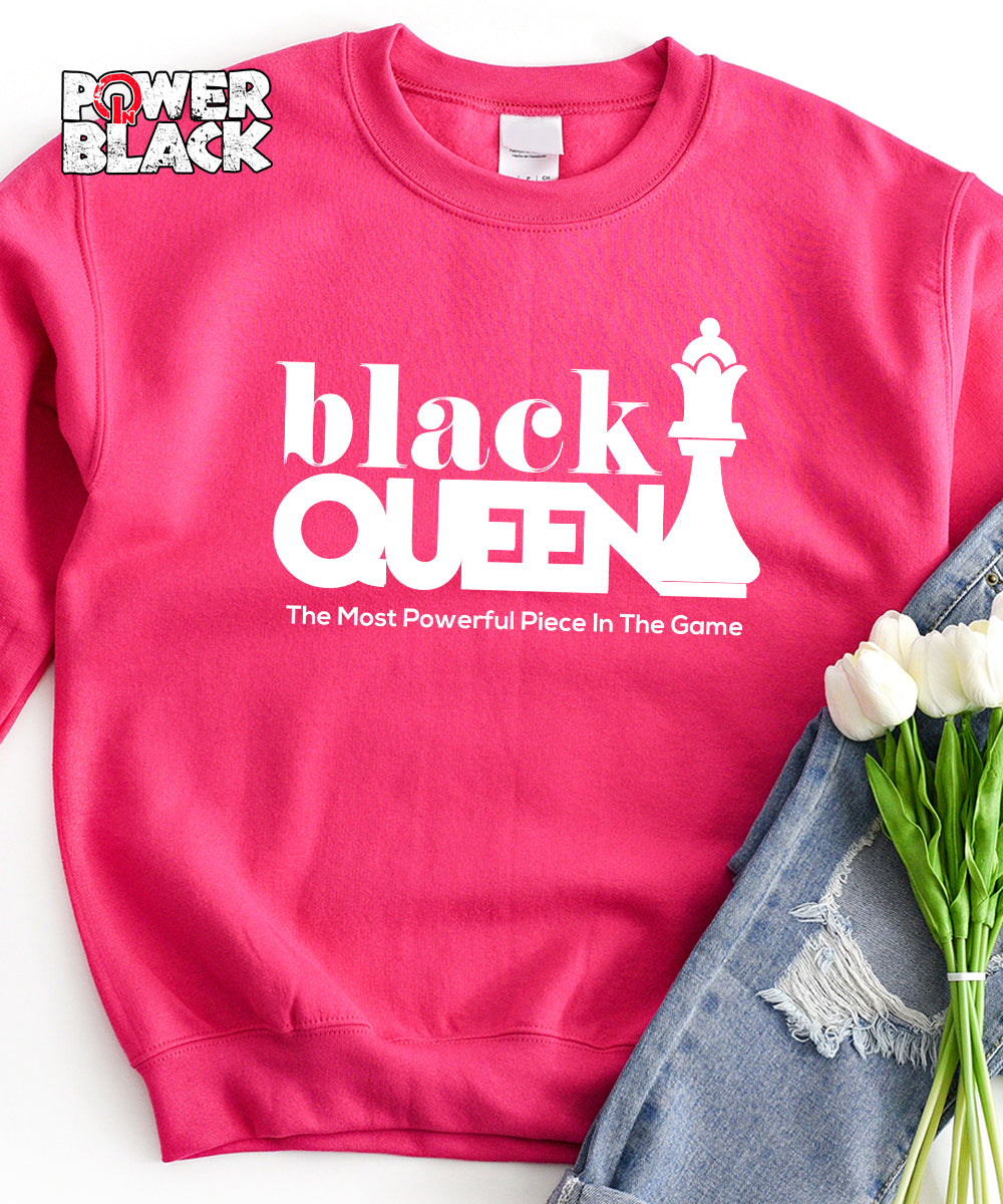 Black Queen Sweatshirt Power In Black