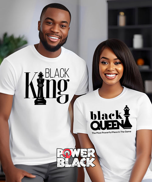 Black King The Most Powerful Piece In The Game Chess T-Shirt