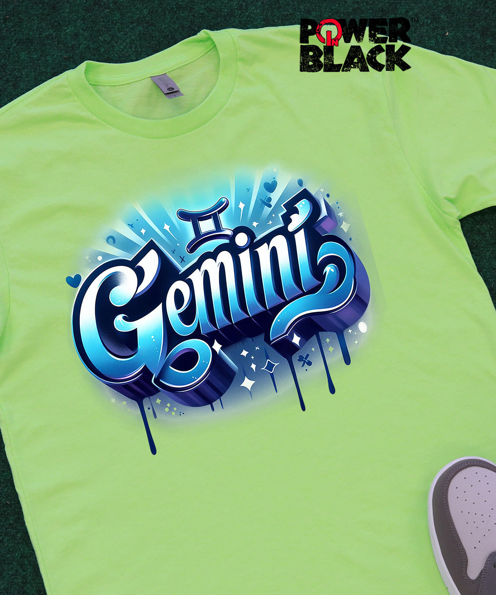 Graffiti Gemini Zodiac