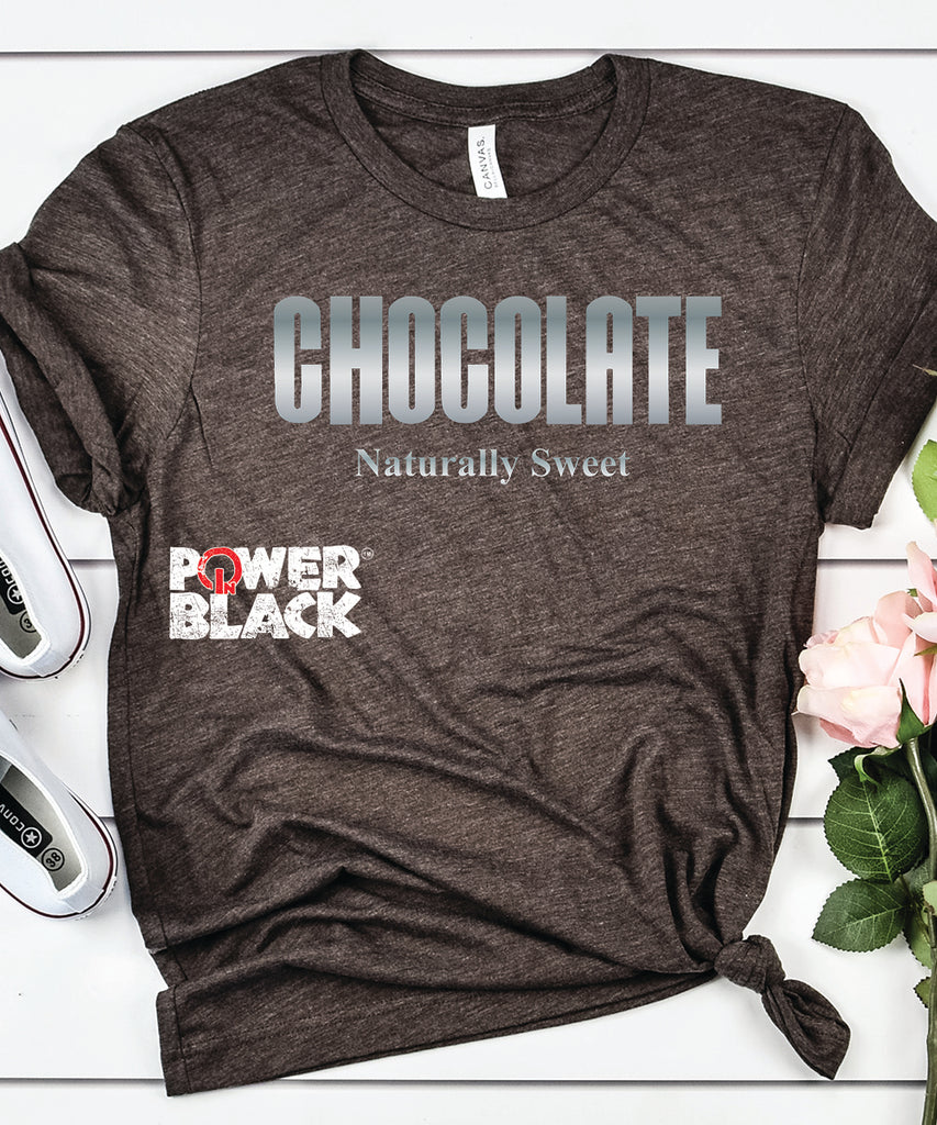 Chocolate Bar (Shiny Silver Foil) – Power In Black
