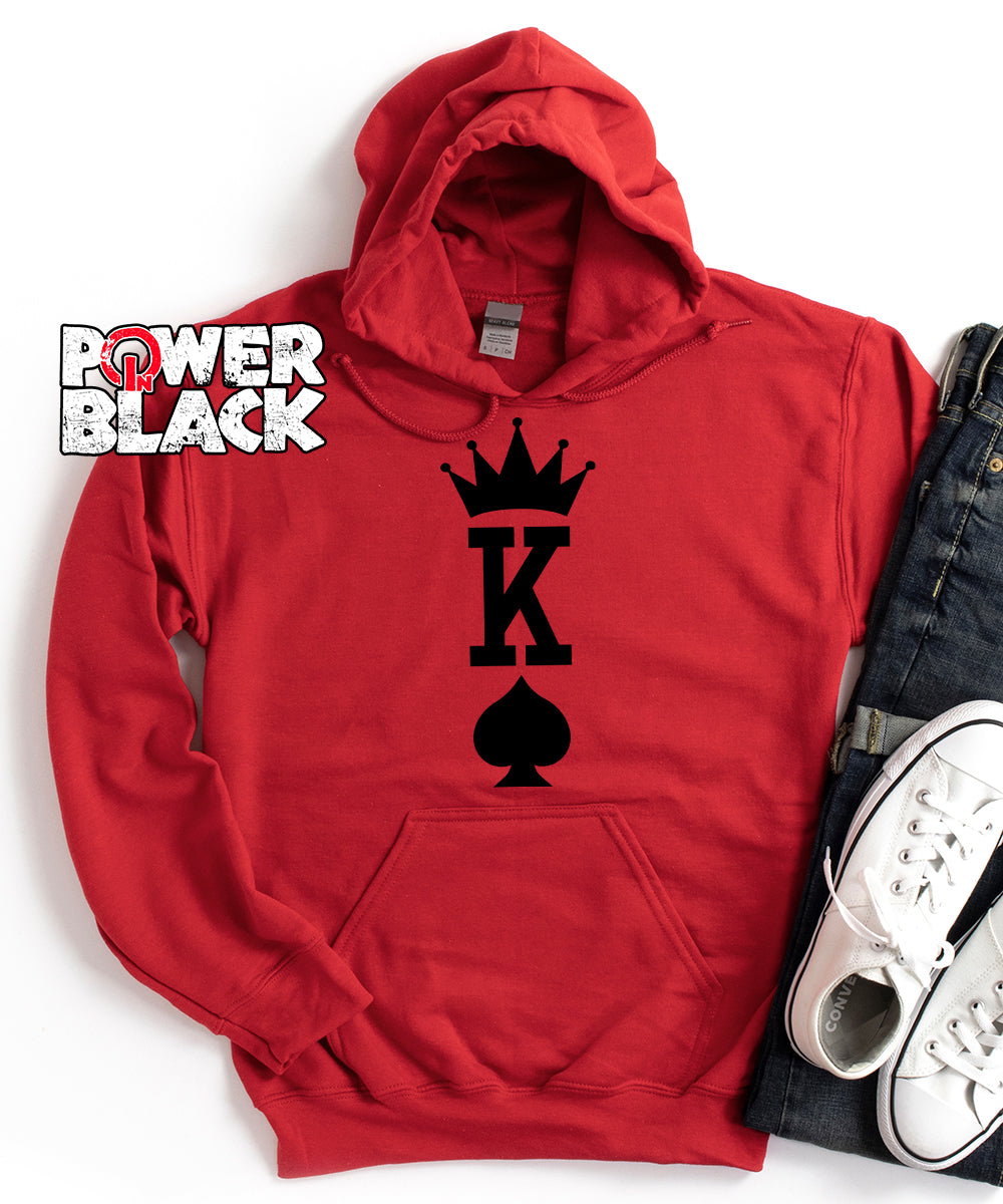 Red king online hoodie