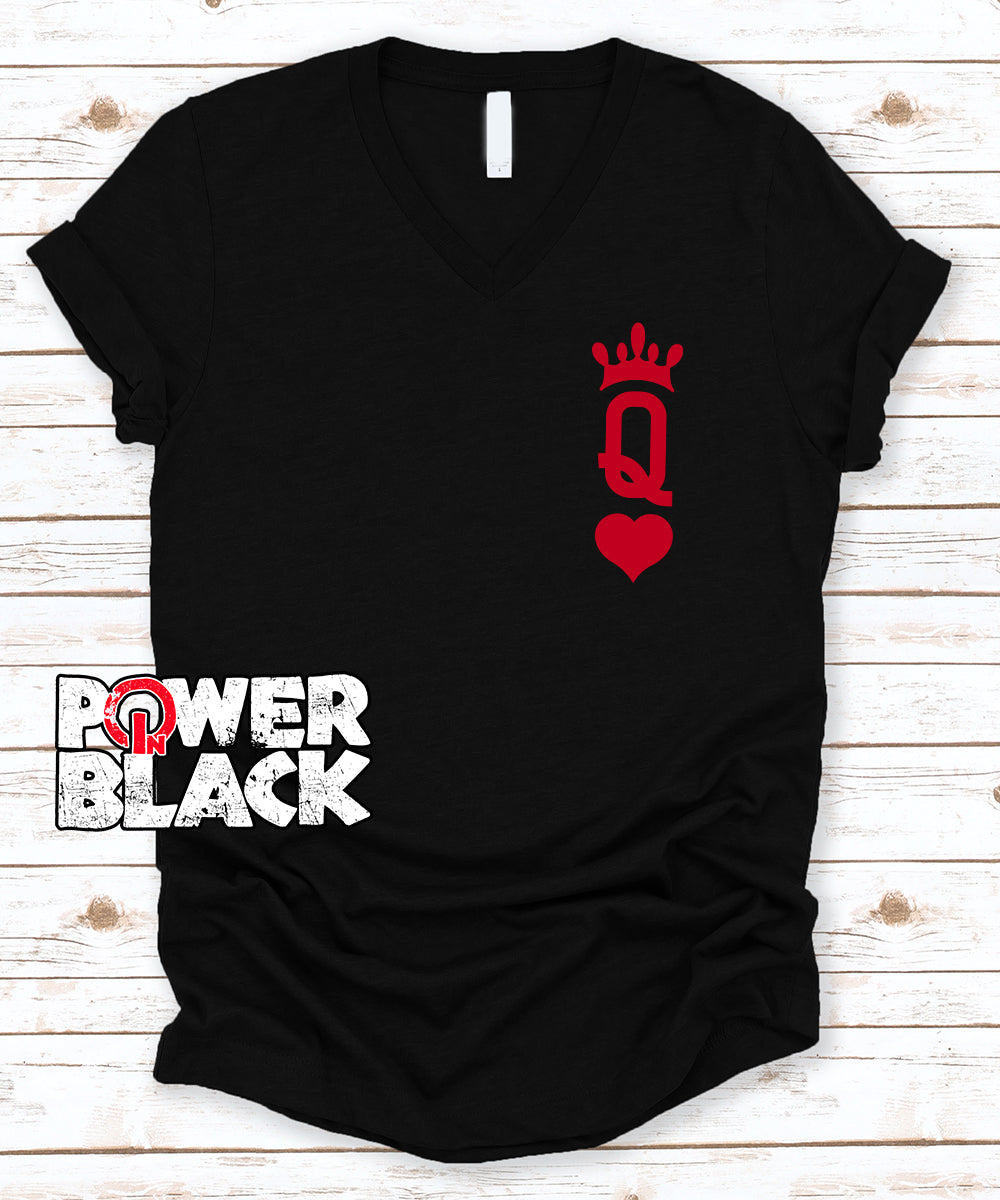 Queen of Hearts (Front and Back Print)